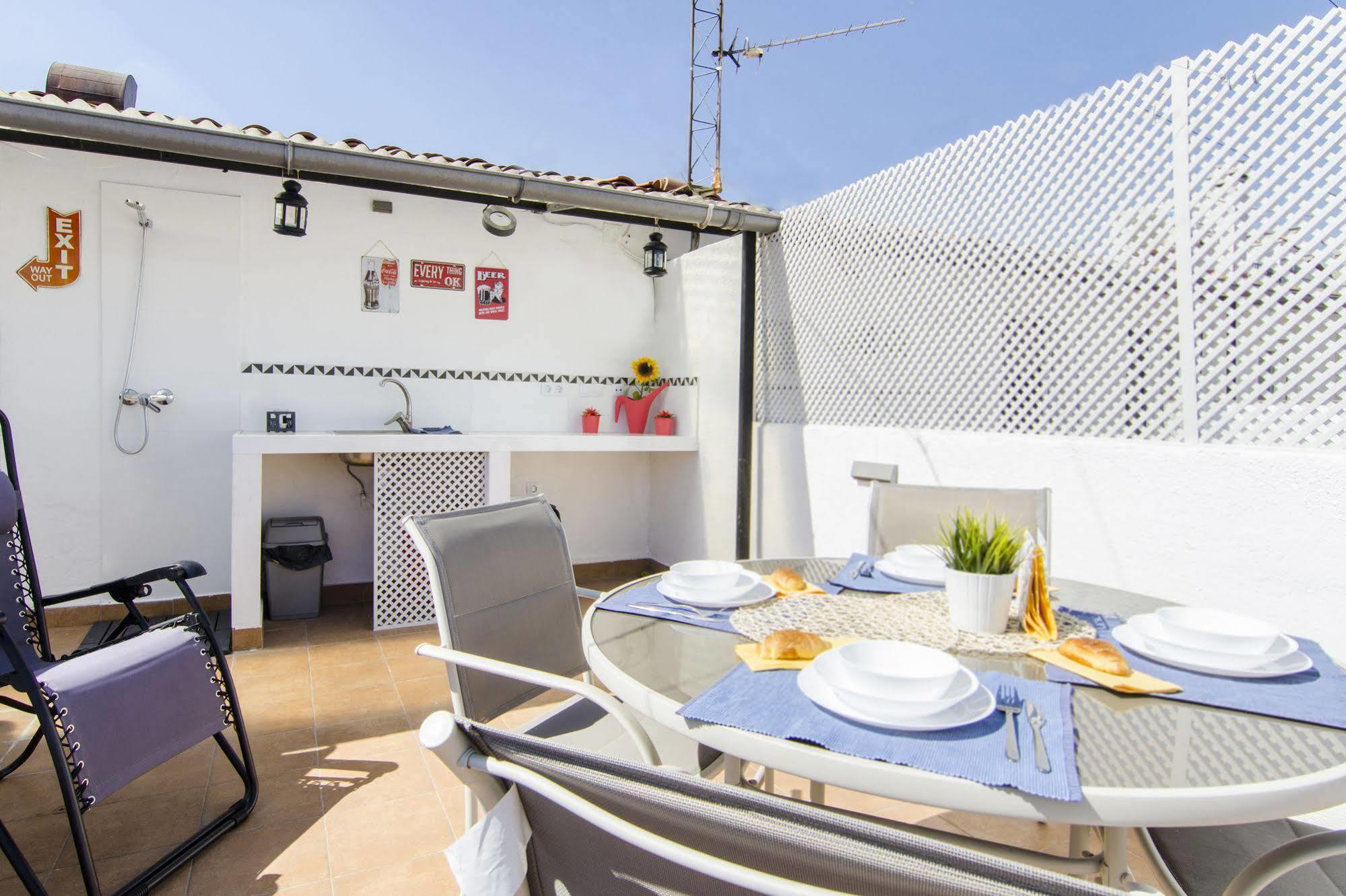 Apartments Dreammadrid Atocha Terraza Exterior photo